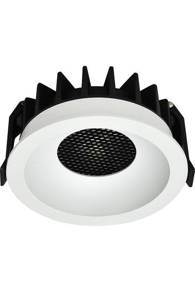 OEM LED Εντοιχιζόμενο Στρογγυλό Λευκό Φως COB 10W με BRIDGELUX-CHIP CCT