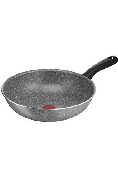 TEFAL Wok Tigaie Cook B5791902, 28 cm, strat antiaderent Mineralia, indicator...