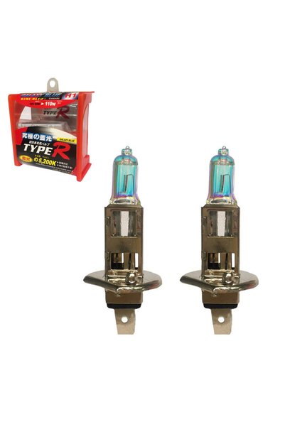 typer Λαμπτήρες Αλογόνου H1 12V 55w Rainbow Blue Type-R TR-9101B 2 Τεμάχια (C...