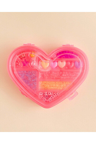 REDTAG Assorted Heart-Shaped DIY Bead Jewellery Making Set