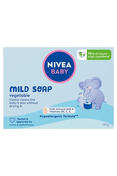 NIVEA Săpun delicat vegetal pentru bebeluși, 100g