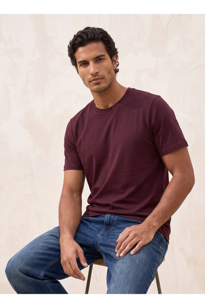 FAV Basic Cotton Crew Neck T-shirt