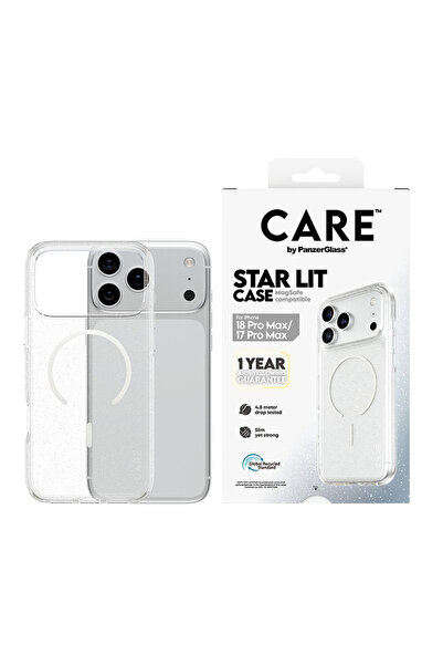 Panzer Glass PanzerGlass CARE Star Lit Case with White MagSafe iPhone 18 Pro ...