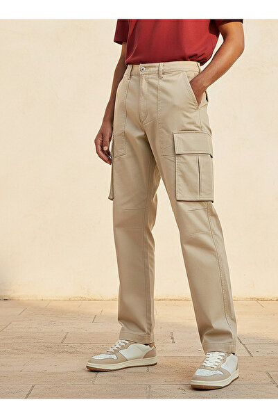 FAV Smart Regular Fit Twill Cargo Trousers