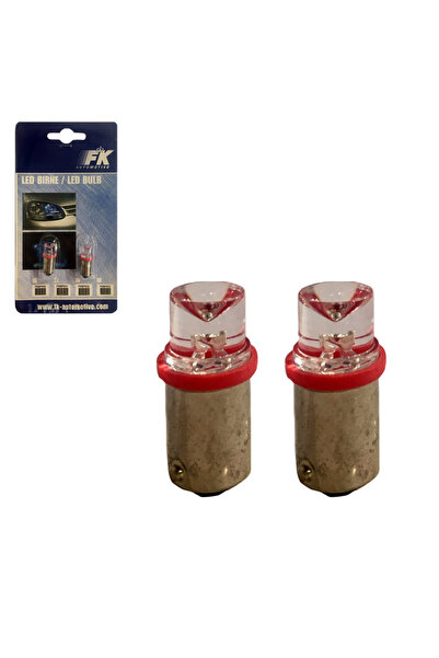 bulbs Led BA9S T4W 12 βολτ Κόκκινο FK-Automotive FKBP031 2 Τεμάχια (CAR0011061)