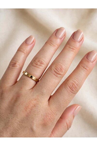 XP Xuping JEWELRY 14 ayar altın kaplama kuyumcu model kadın Alyans suya dayan...