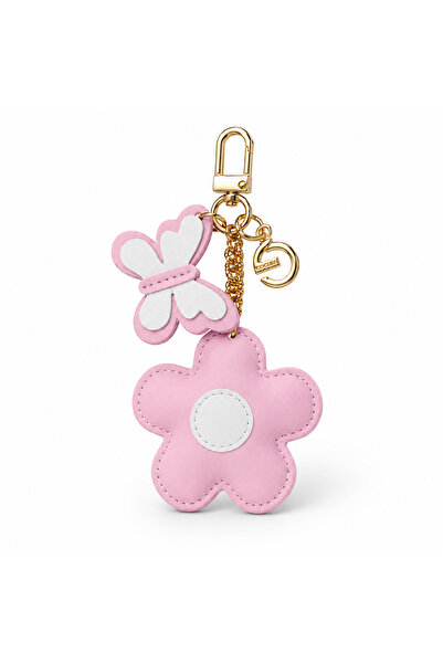 Cogure Combinable - Pu Leather Charm Accessory with Flower Figure |   Hera Se...