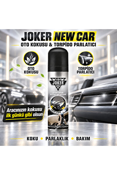 joker New Car Kokulu Torpido Parlatıcı