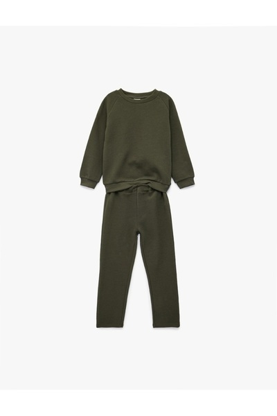 Koton Baby Boy Tracksuit Set 7Wmb10001Tk Anthracite