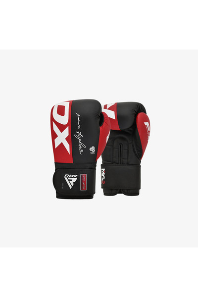 RDX Boxing F4 Sparring Erkek Kırmızı-Siyah Boks Eldiveni