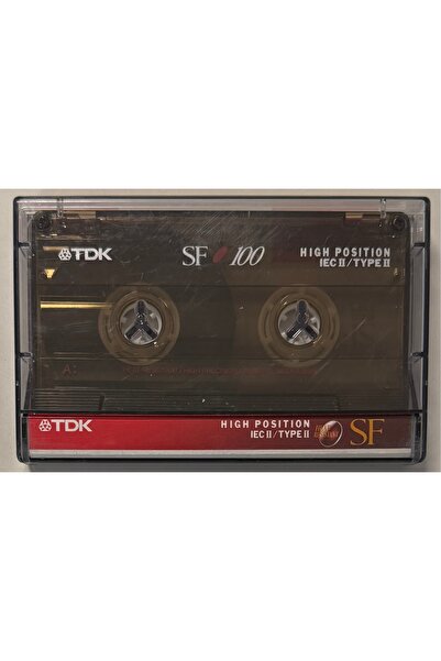 Plakevi İzmir شريط كاسيت TDK SF 100 (قابل للتسجيل)
