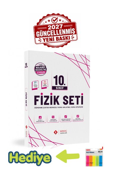 Sonuç Yayınları 10.Sınıf Fizik Modüler Seti Maarif Modeline Uygun 2026-2027 Y...