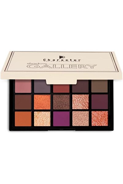 Character Shadow Gallery 20 Color Eyeshadow Palette – Matte & Shimmer Pigment...