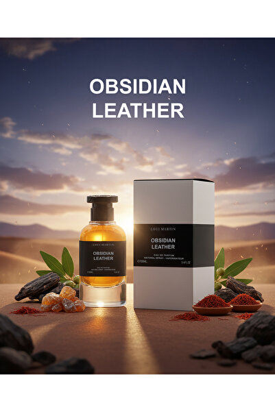 loui martin Obsidian Leather Eau de Parfum 100ml | Bold Leather Fragrance