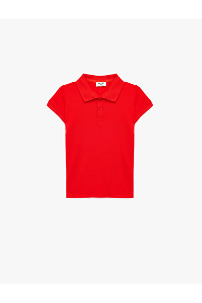 Koton Pamuklu Kısa Kollu Basic Polo Yaka Okul Tişörtü