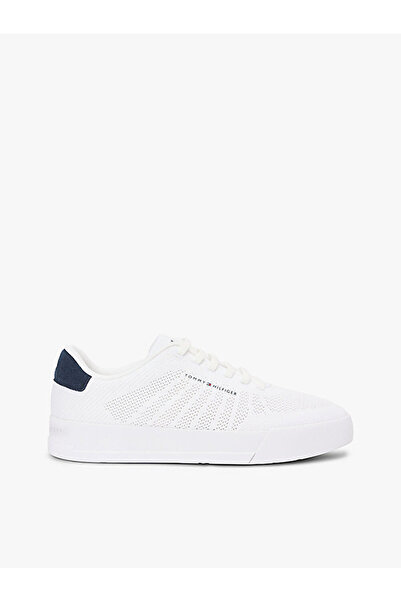 Tommy Hilfiger erkek th court knit sneaker