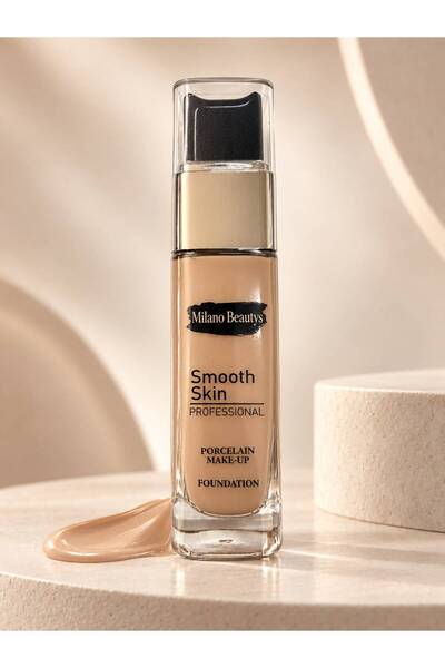 MİLANO BEAUTYS Smooth Ski̇n Professional Liquid Foundation