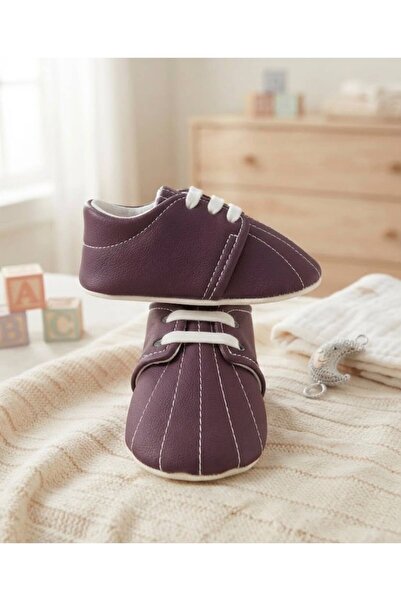 BEBLUXBABY Baby Girl Shoes Embroidered with Elastic