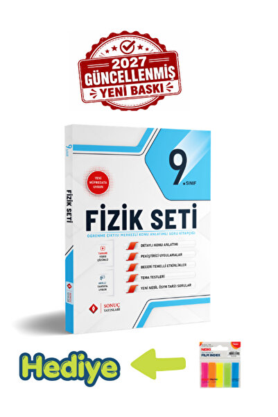 Sonuç Yayınları 9.Sınıf Fizik Seti Yeni müfredata uygun 2026-2027 Yeni Baskı ...