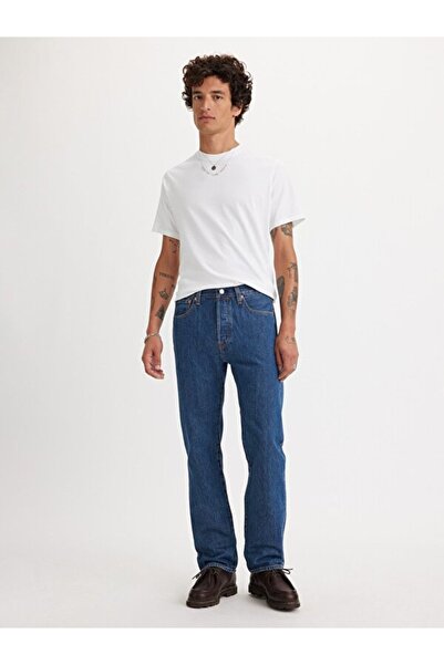 Levi's 501® Original Erkek Jean Pantolon - Dark Stonewash