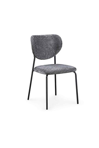 Palma homez Chair Chanel Dark Gray 84X47X44 cm
