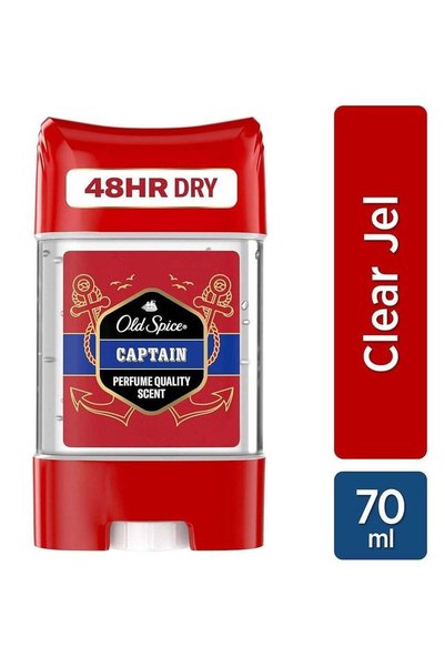 Old Spice Captain AntiPerspirant Deodorant Gel For Men 70ml