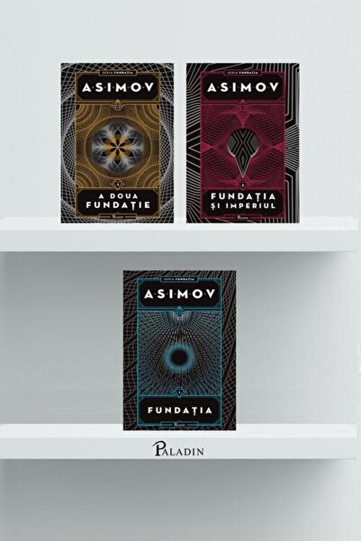Editura Paladin Pachet Fundația Isaac Asimov (primele 3 volume, editie hardco...