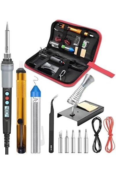 Wattson Wellhise S90 90W Isı Ayarlı Dijital Havya Seti / Lehim Kiti