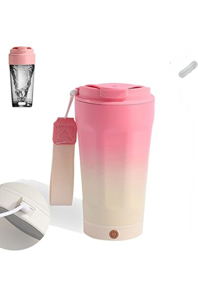 GENERAL 13.5oz Self Stirring Coffee Mug, Rechargeable Self Stirring Cup Autom...