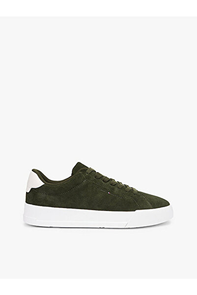 Tommy Hilfiger erkek th court core suede sneaker