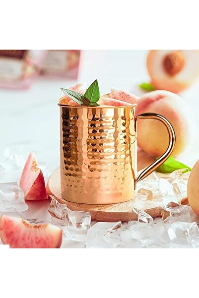 GENERAL Handcrafted Pure Copper Moscow Mule Mug, 16oz (473ml), 101mm x 80mm, ...