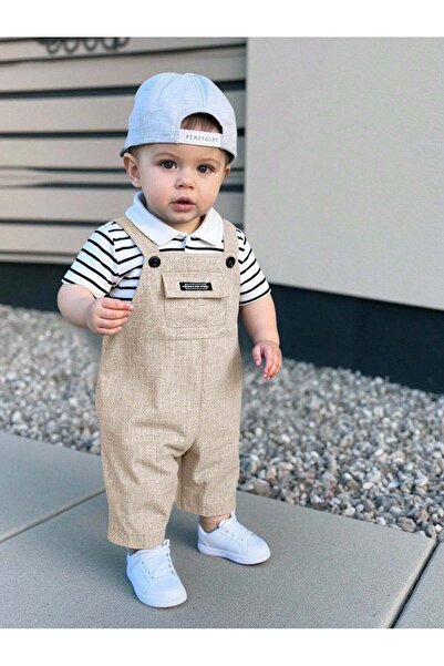 Sheya Overalls, cream - 18-24 Months