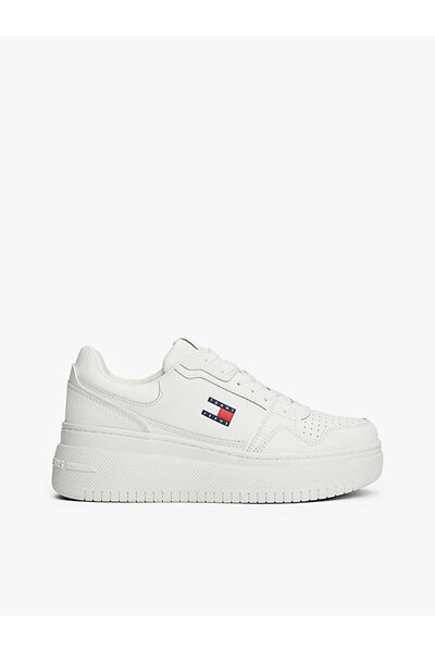 Tommy Hilfiger kadın tjw retro basket flag sneaker