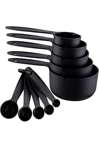 ToolHouse 10 Piece Measuring Cups Set, Stackable and Nesting Measuring Cups, ...