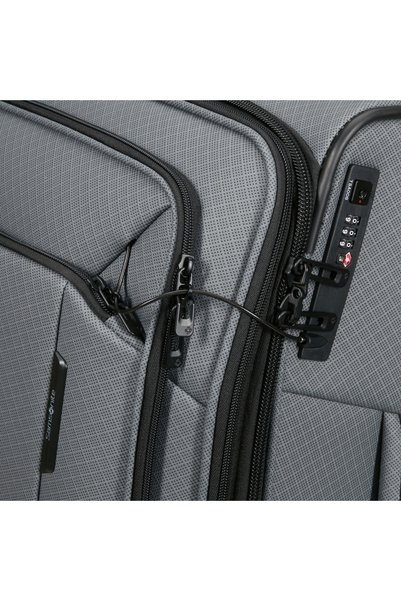 Samsonite Respark Spinner Antrasit 67/24 Körüklü Orta Boy Valiz