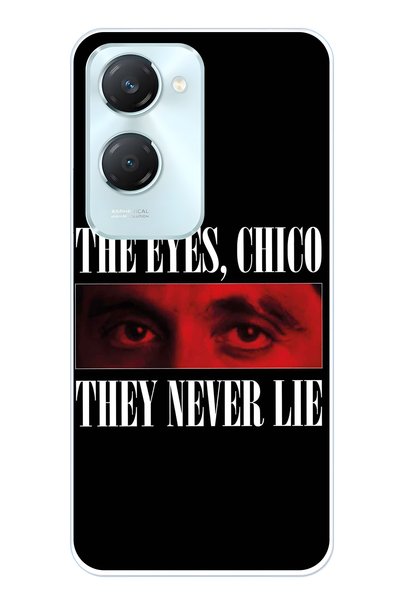 FLAMENKO حافظة هاتف شفافة متوافقة مع Vivo Y18 من The Eyes Chico
