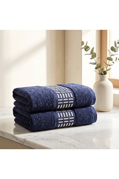 Dantela Sabre Set of 2 Embroidered Hand Towels 50X90 cm