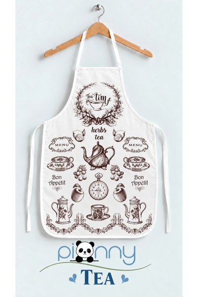 pionny Kitchen Apron - Tea