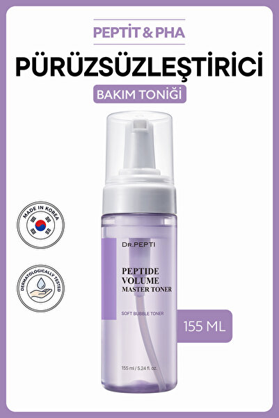 Dr. Pepti Peptide Volume Master Toner | 12 Peptit Kolajen Hyaluronik Asit İçe...