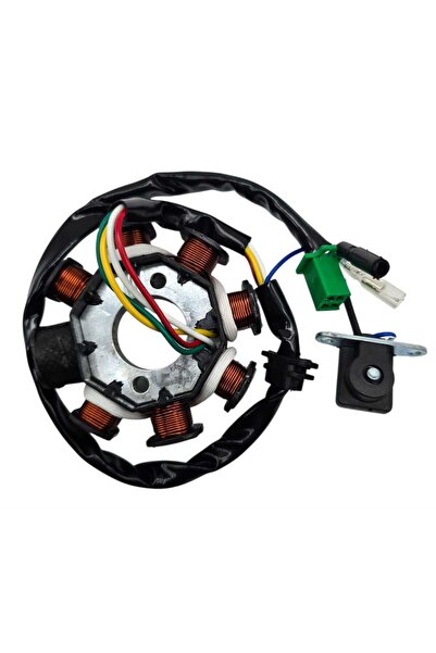 TM Motorcycle Parts Stator Magneto GY6 125cc - 150cc cu 8 bobine și senzor de...