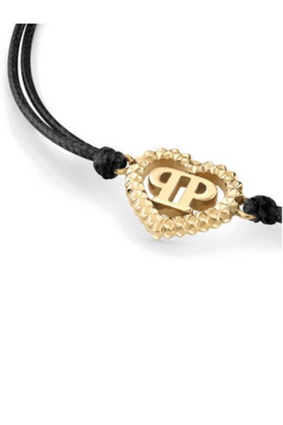 PHILIPP PLEIN Brățară Plein Rocked Heart PJZEA09BU Negru