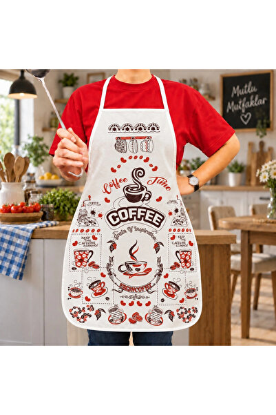 pionny Kitchen Apron - Coffee