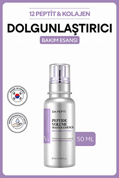 Dr. Pepti Peptide Volume Master Essence | 12 Peptit Kolajen Elastin İçeren Kı...