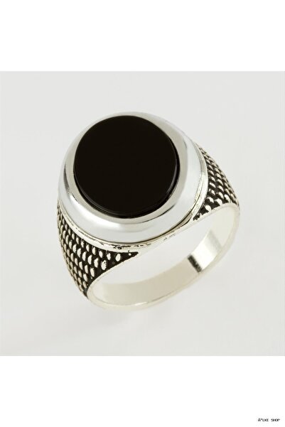 ZERO LAND Ilkestor Round Metal Men's Ring Silver (174317) Color 20