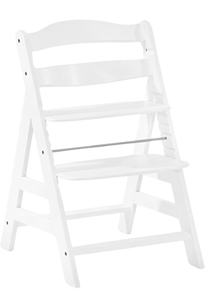 HAUCK Alpha+ Wooden Highchair, White - FSC Sustainable Certified Beechwood, 6...