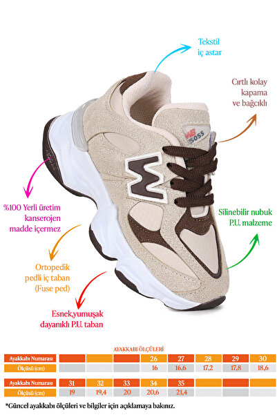 Kiko Kids Tura Bağcıklı Günlük Erkek Çocuk Spor Ayakkabı