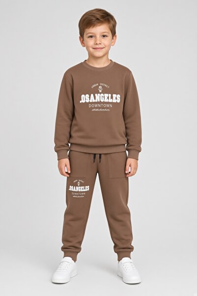 Kids Club Angeles Yazili Boy's Suit