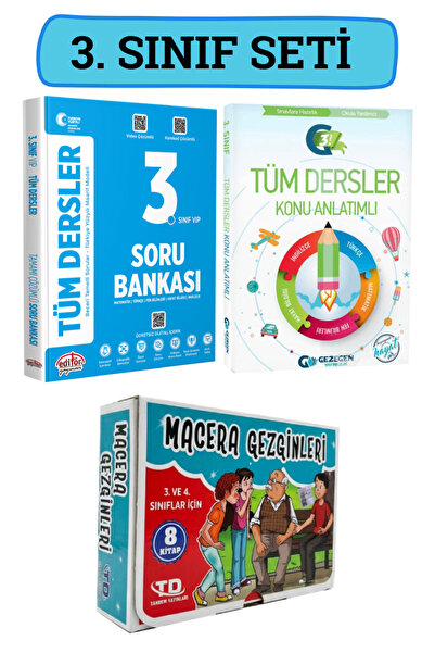 Editör Yayınevi 3. Sınıf Tüm Dersler Soru Bankası - Gezegen Tüm Dersler Konu ...