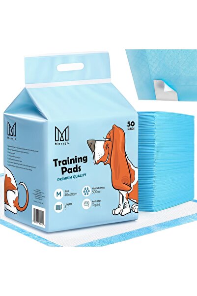 Mersjo Tampoane igienice pentru animale M 40x60 (100 buc.)