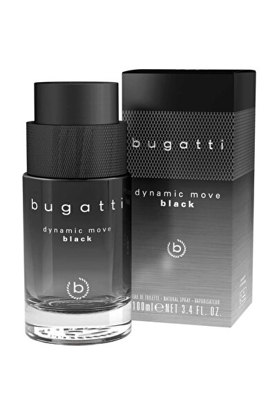 BUGATTI Apa de toaleta DYNAMIC MOVE BLACK, 100 ml вЂ“ aroma proaspata de zi c...